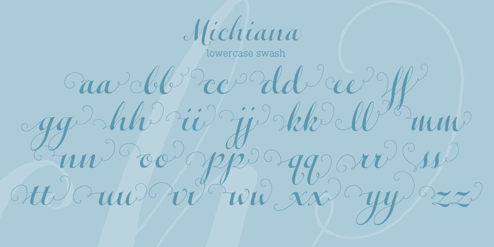 Michiana Pro Font插图6