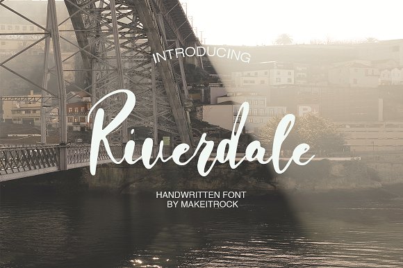 Riverdale Font插图