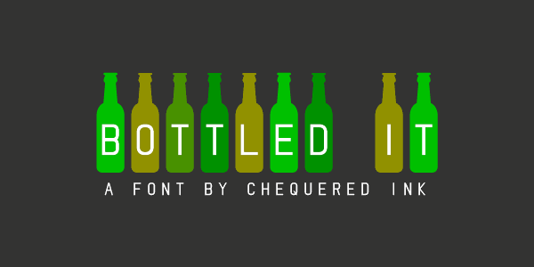 Bottled It font插图