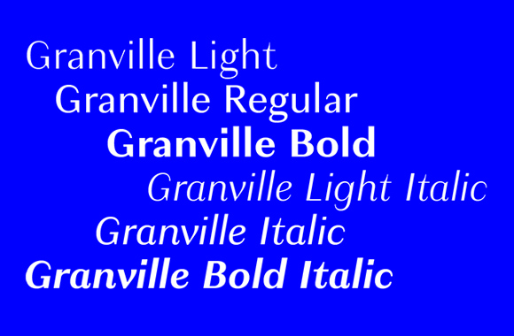 Granville Font Family插图1