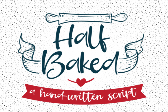 Half Baked Font插图