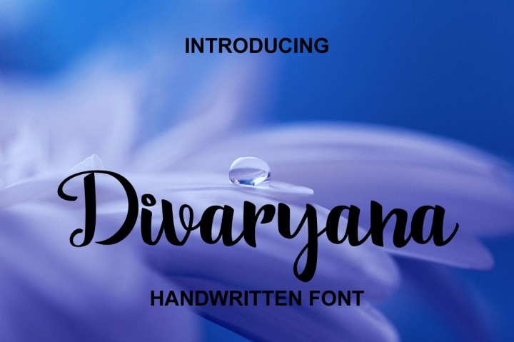 Divaryana Font插图