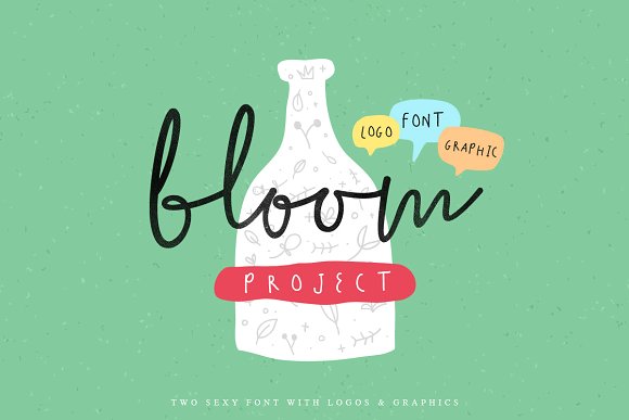 The Bloom Project Font插图