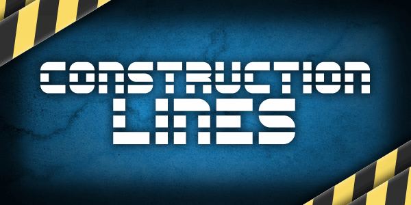 Construction Lines font插图