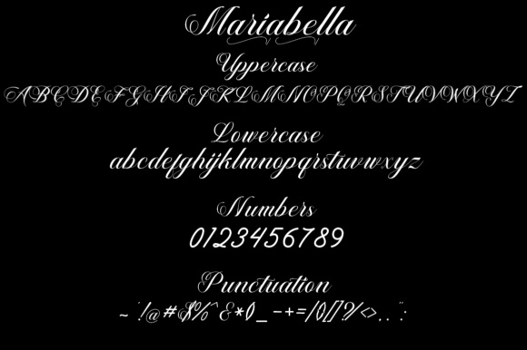 Mariabella Font插图5