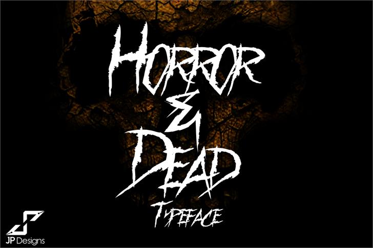Horror & Dead DEMO font插图2