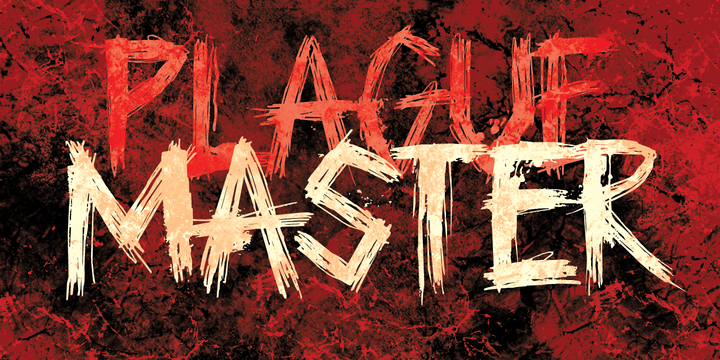Plague Master Font Family插图1