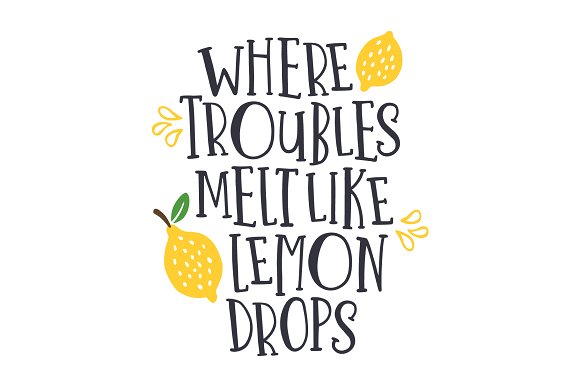One in a Melon Font + Doodles!插图2