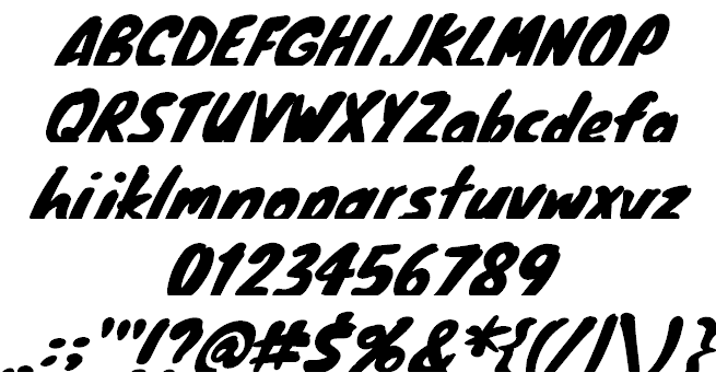 Knewave font插图5