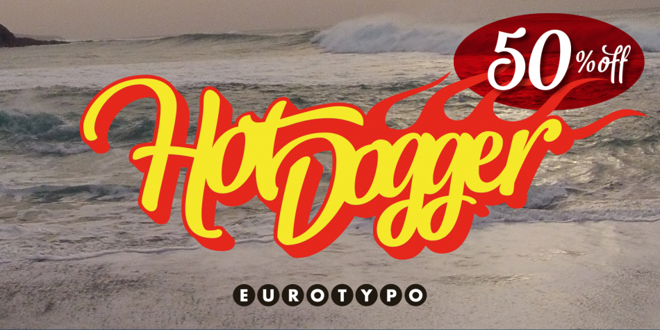 Hotdogger Font插图