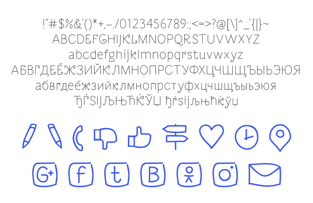 Dacha Font插图2