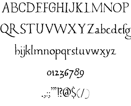 Caerphilly DEMO font插图1