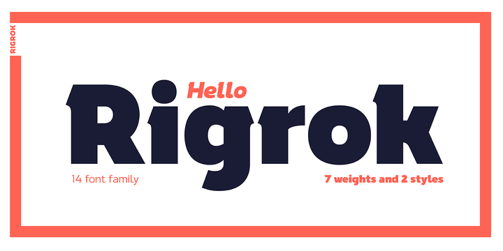Rigrok Font Family – Retail插图