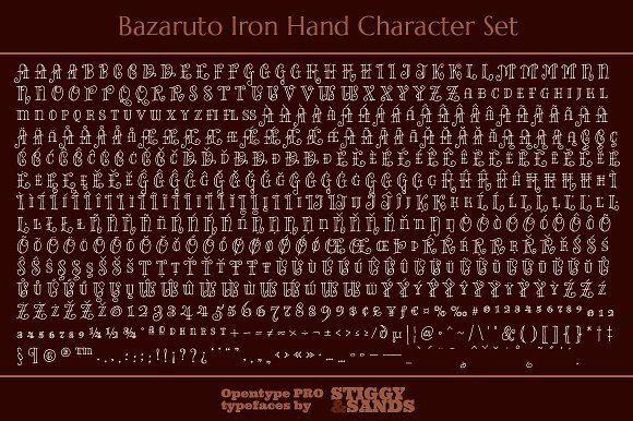 Bazaruto Iron Hand Family插图4