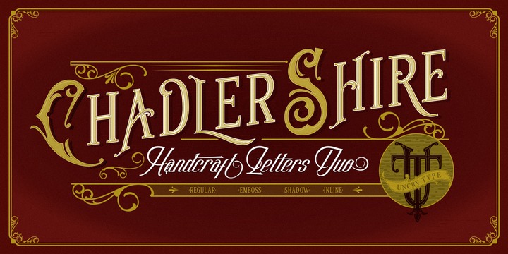 Chadlershire Font Family插图1