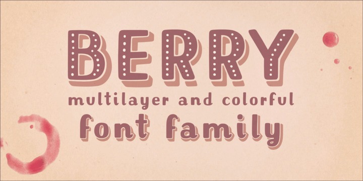 Mrs Berry Font Family插图