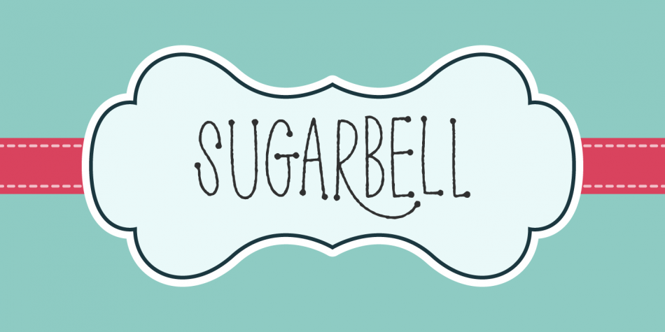 Sugarbell Font插图2