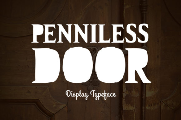 Penniless Door Font插图