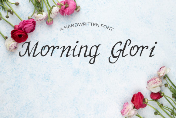 Morning Glori Font插图