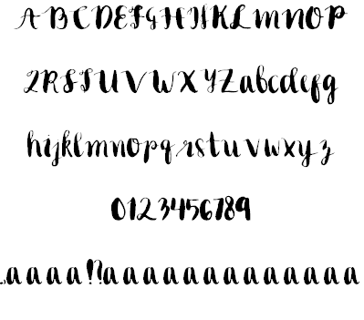 happyycoda font插图1
