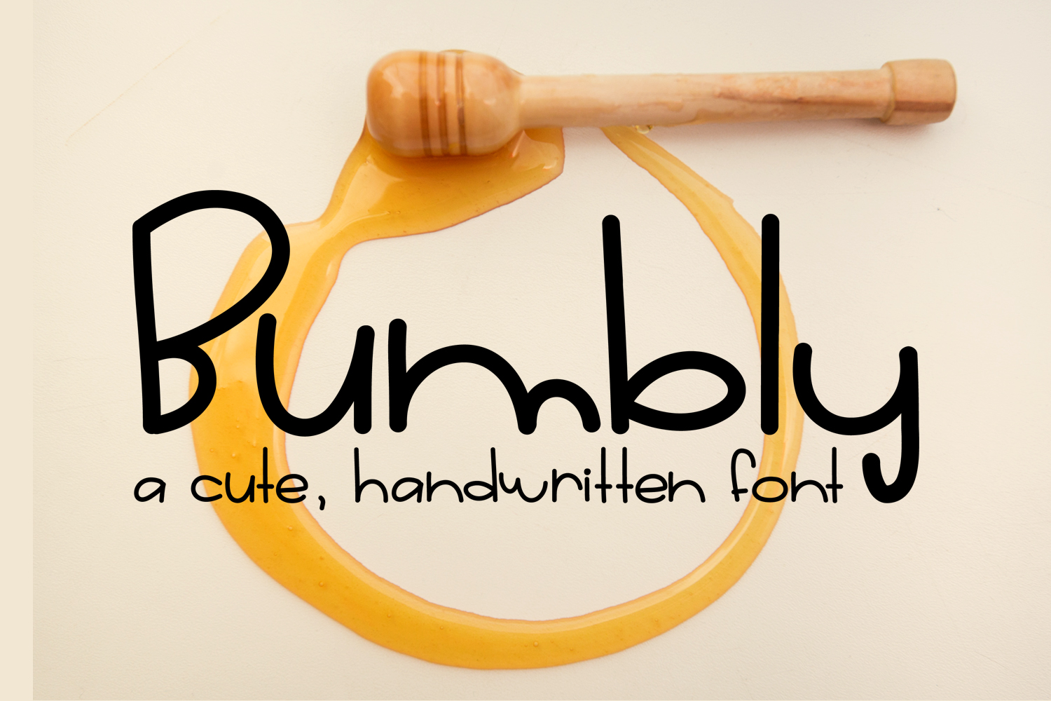 Bumbly Regular Font插图