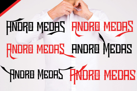 Andro Medas Font插图3