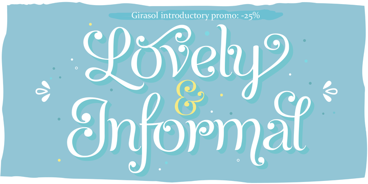 Girasol Font Family插图