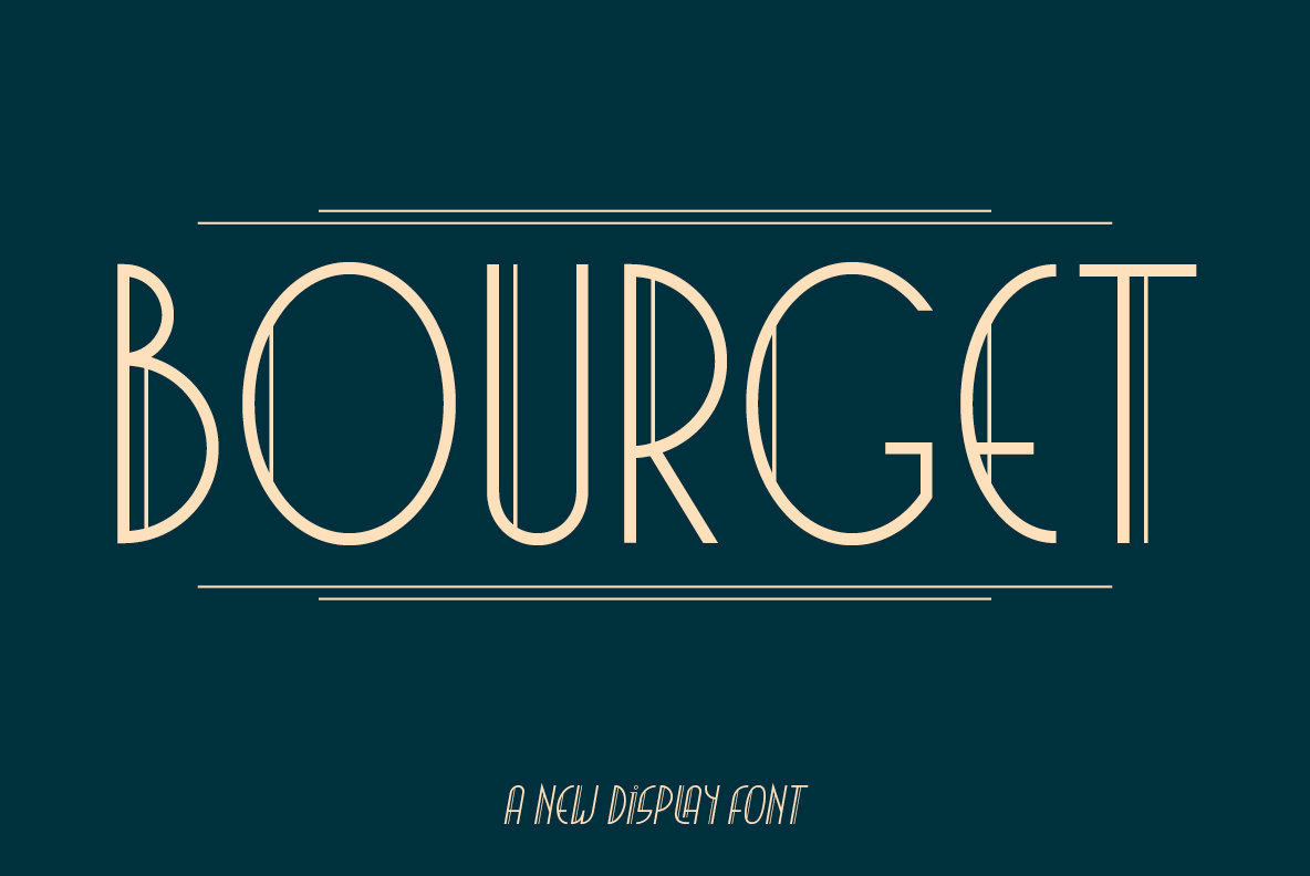Bourget Font插图