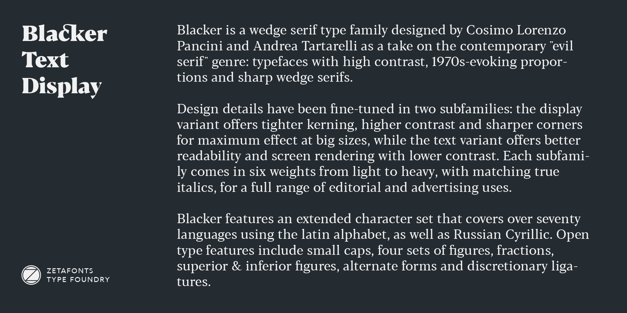 Blacker Font Family插图4