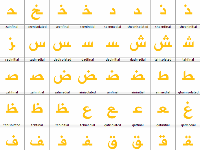 Aljazeera font插图