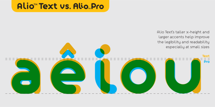 Alio Text Font Family插图2