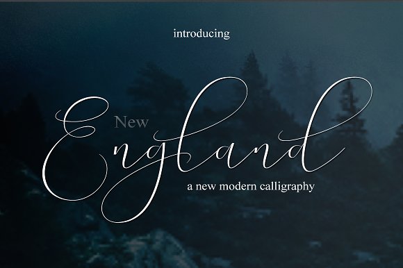 New England – Elegant Fonts插图1