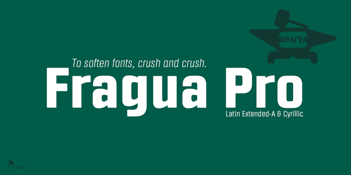 Fragua Pro Font Family插图