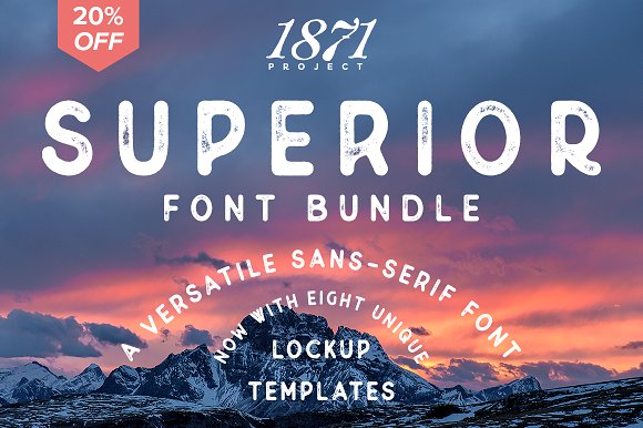 Superior Font Bundle插图