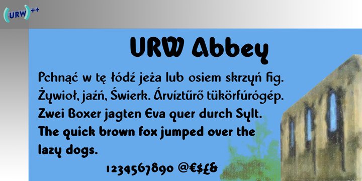 Abbey Font Family插图1