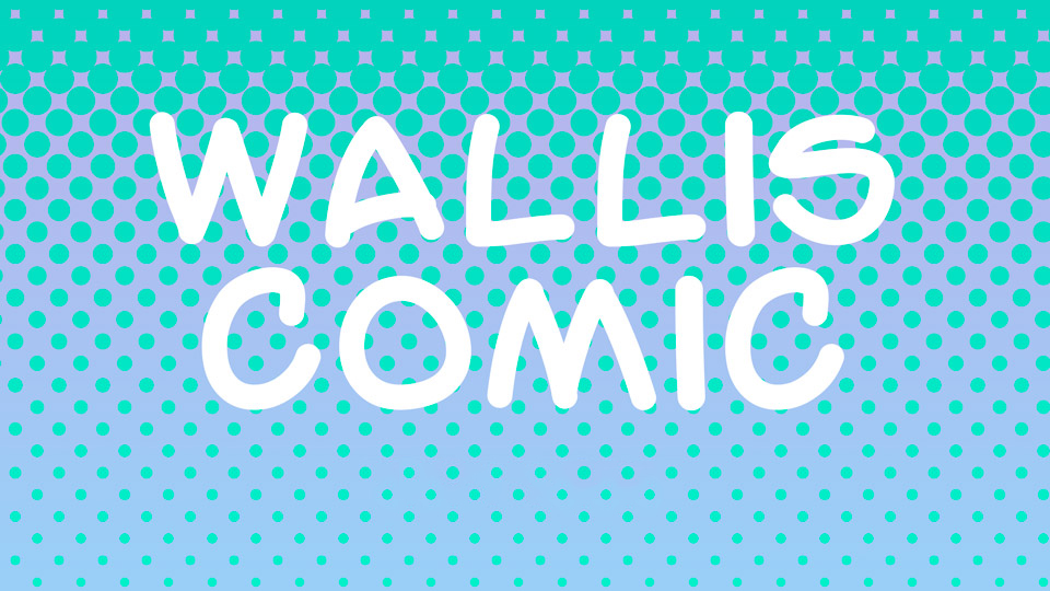Wallis Comic Pro Font插图