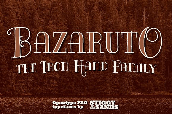 Bazaruto Iron Hand Family插图