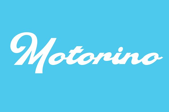 Motorino Font插图