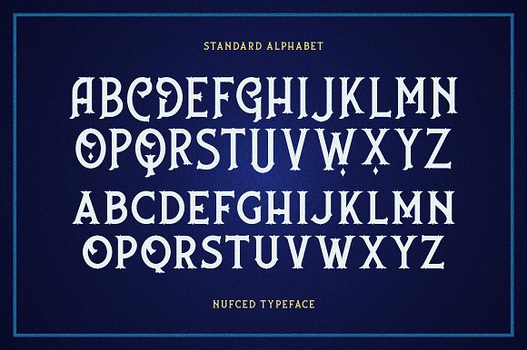Nufced Typeface插图5