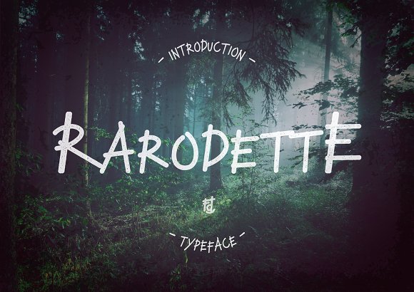 Rarodette Display Font插图