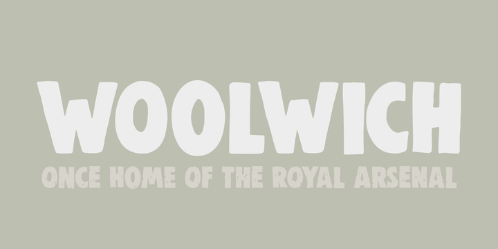 Woolwich Font Family插图