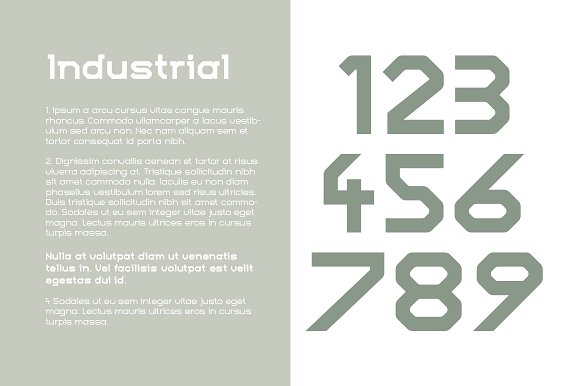 Numhead Typeface插图2