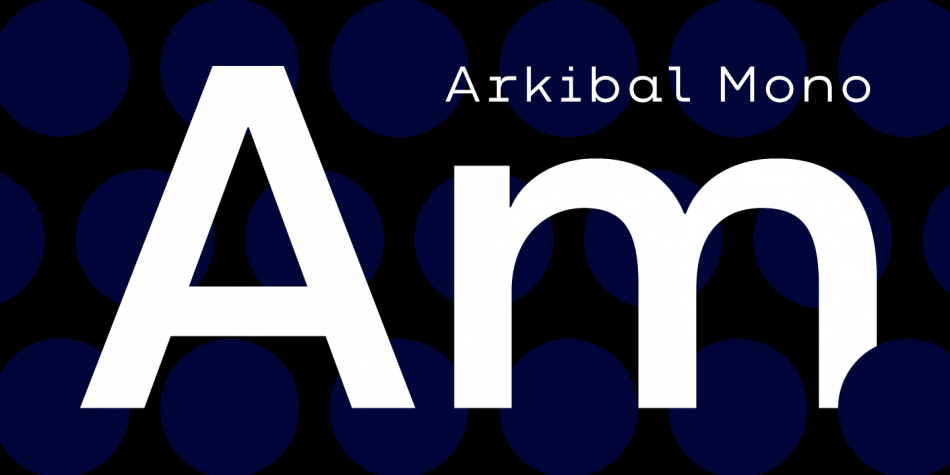 Arkibal Mono Font Family插图1