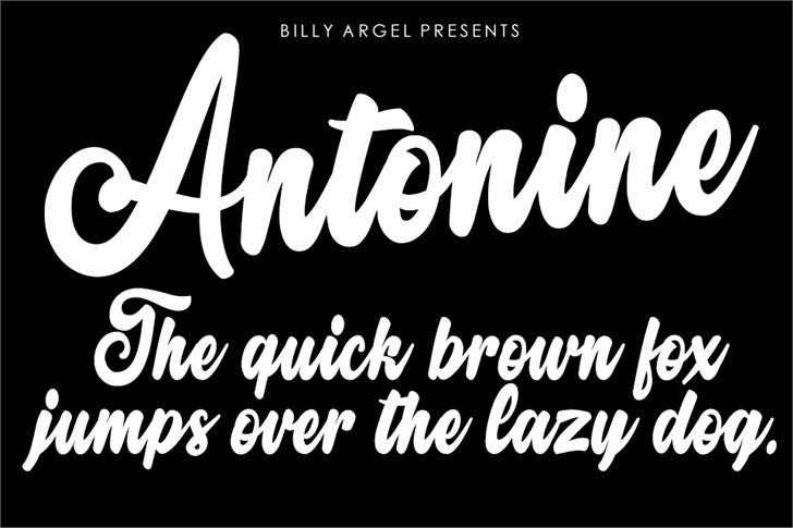 Antonine Personal Use font插图