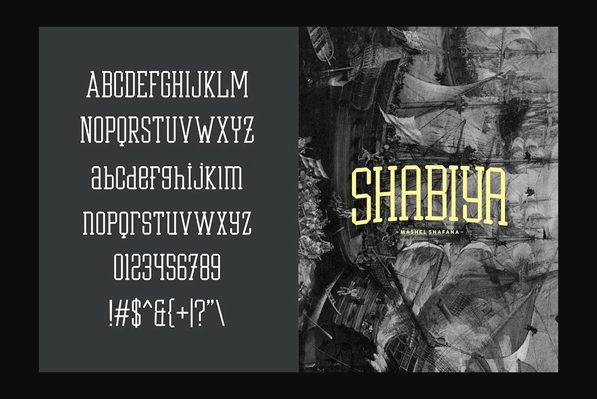 Shabiya Font插图1