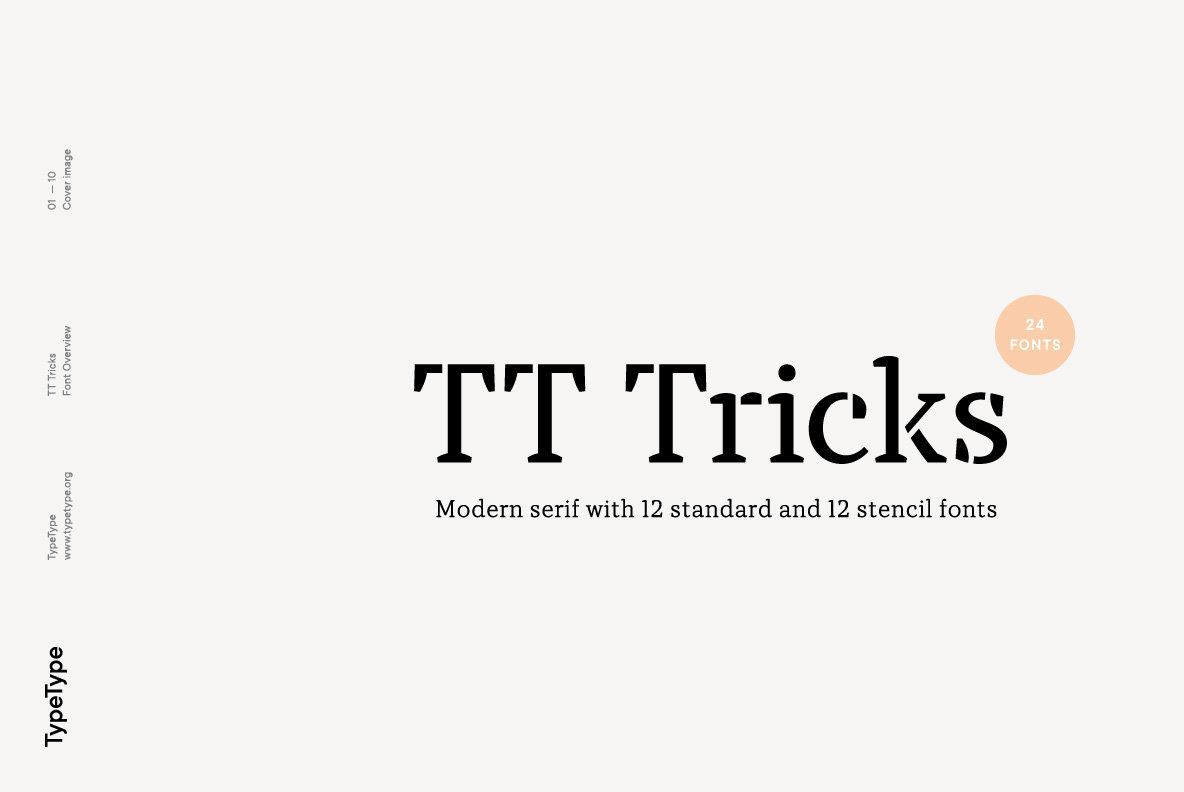 TT Tricks Font Family插图