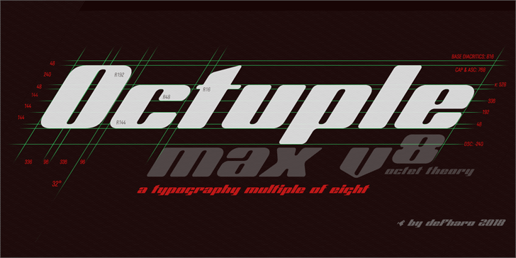 Octuple max font插图3