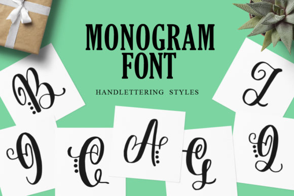 Monogram Font插图