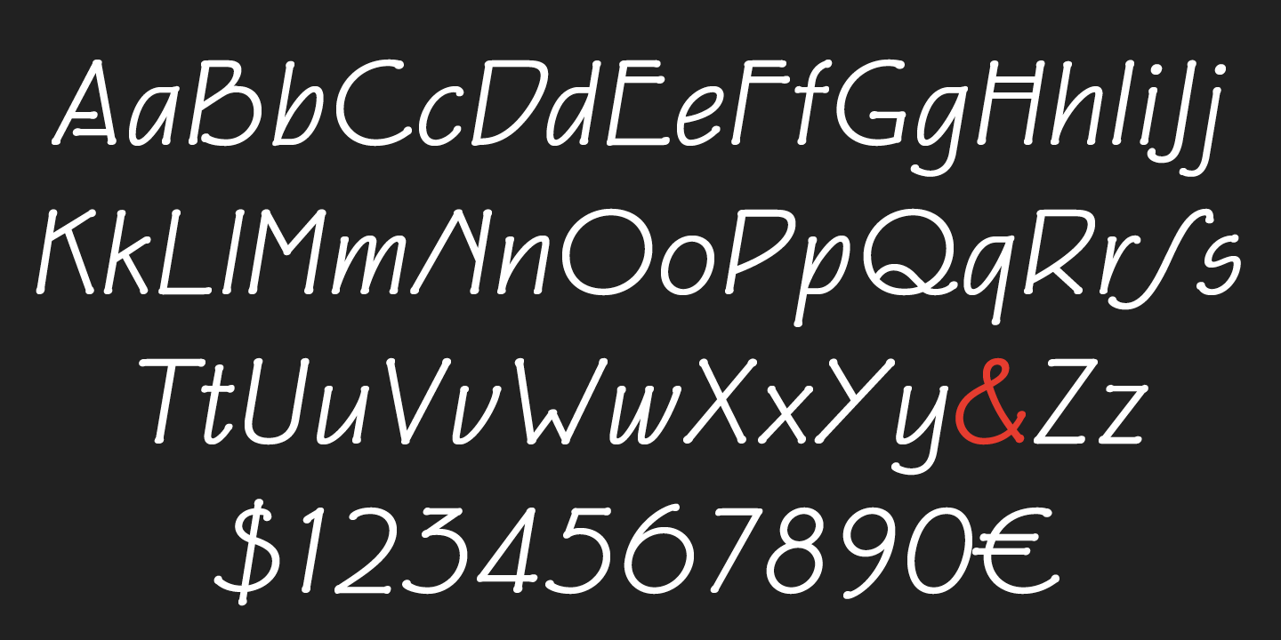 FLW Eaglefeather Font Family插图4