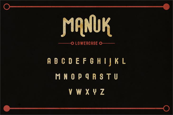 Manuk font插图1